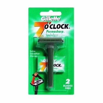 Gillette 7 O' Clock Permasharp Stainless 