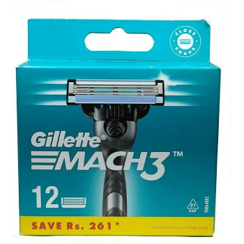 Gillette Mach 3 Pack of 12s Blades