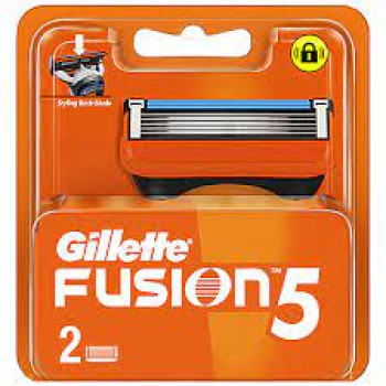 Gillette Fusion Shaving Cartridge 5 blades 2 pcs
