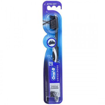 Oral-B Crisscross Sensitive Charcoal Extra Soft Toothbrush