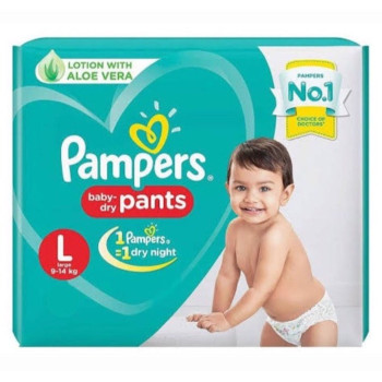 Pampers Baby Dry Pants (L) 18 count (9- 14kg)