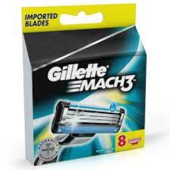 Gillette Mach3 Shaving Cartridge 8 pcs