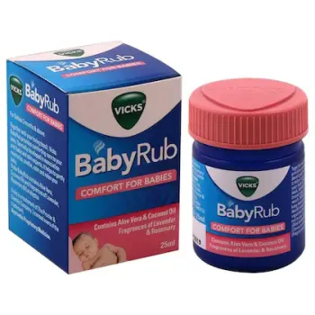Vicks Baby Rub Aloe Vera and Coconut Oil 50ml