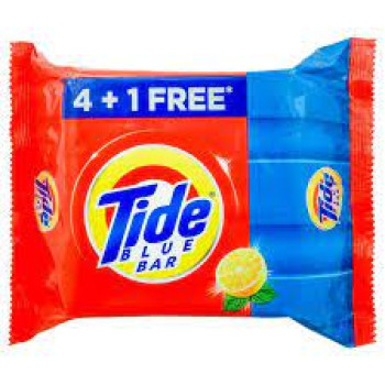 Tide Blue Detergent Bar( 200g x 4 + 1 Free)