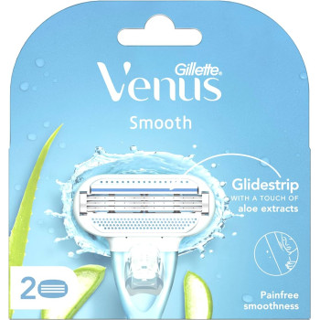 Gillette Venus Hair Removal Razor Blades Refills  (2 pieces) for Women 