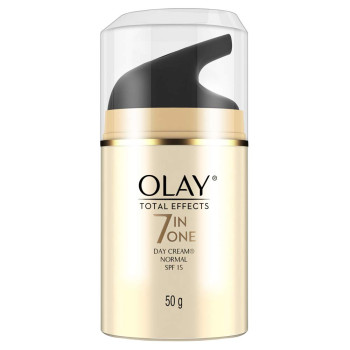 Olay Total Effects Day Cream  Spf 15 Fights With Uv Protection For Normal, Dry, Oily & Combination Skin, 50 Gm