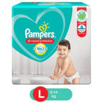 Pampers All-Round Protection Diaper Pants (L, 9-14kg) 48 Count.