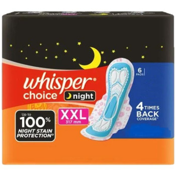 Whisper Choice Night (XXL) 6 Pads