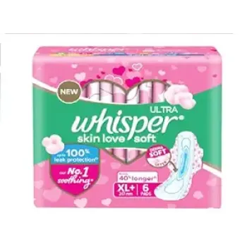 Whisper Ultra Skin Love Soft Pad (XL) 6+1free Pads