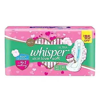 Whisper Ultra Skin Love Soft Pad (XL) 30 Pads