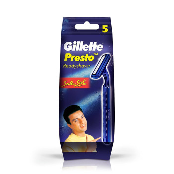 Gillette Presto Razor (Pack of 5)