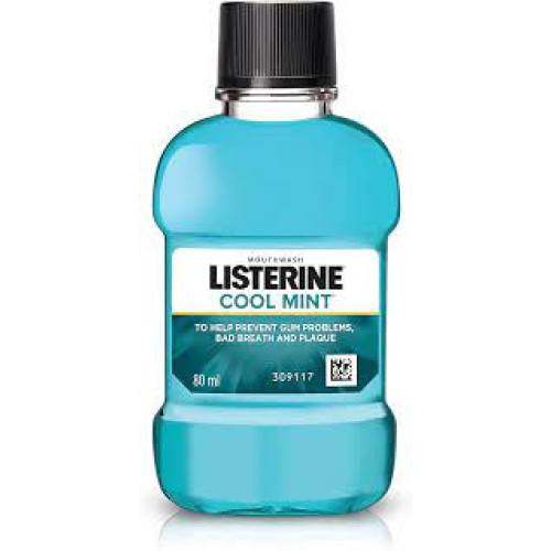 Listerine Cool Mint Mouthwash 80ml