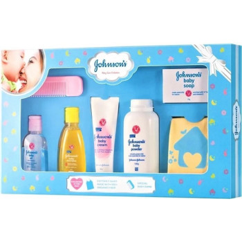 johnson's Baby Care Collection 7 Gift Items Kit