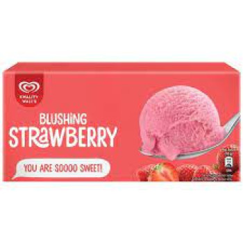 kwality walls Frozen Dessert - Strawberry, 700 ml