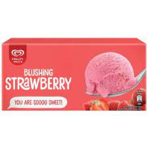 kwality walls Frozen Dessert - Strawberry, 700 ml
