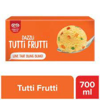 kwality walls Frozen Dessert - Tutti Frutti, 700 ml