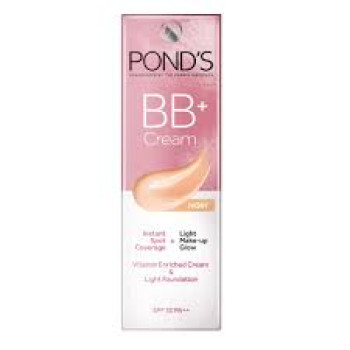 POND'S BB+ Cream,Light Make-up Glow, Ivory 18g