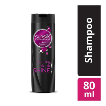Sunsilk Stunning Black Shine Shampoo 80ml