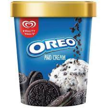 kwality walls Frozen Dessert - Oreo & Cream, 700 ml