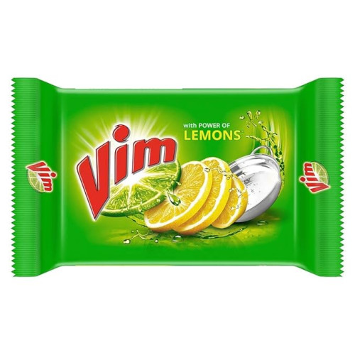Vim Fresh Lemon Dishwash Bar 200g