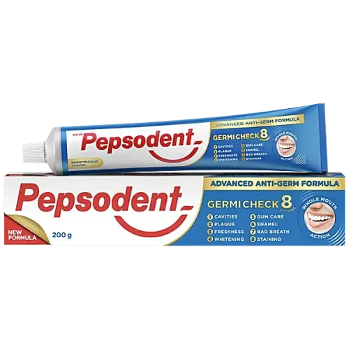 Pepsodent Germicheck Advance Anti-Germ Formula Toothpaste 200g.