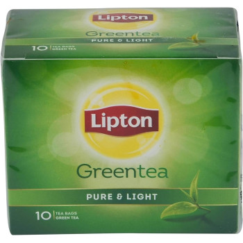 Lipton Clear & Light Green Tea 10 bags