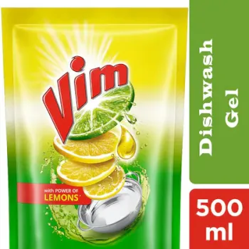 Vim Lemon Dishwash Gel 500ml