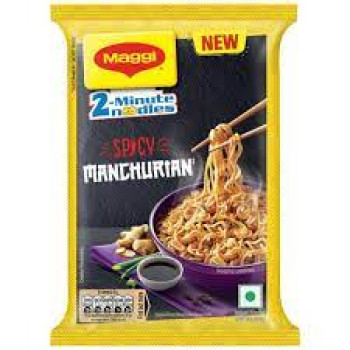 MAGGI 2-Minute Spicy Manchurian Noodles, 