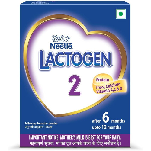 Nestle Lactogen 2 Follow-Up Formula Powder-After 6 months,Stage 2, BIB Pack  (400 g, 6+ Months)