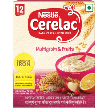 Nestle Cerelac Baby Cereal With Milk,From 12 Months,300g