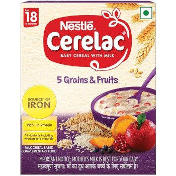 Nestle Cerelac Baby Cereal with Milk ,From 18 to 24 Months , 300g
