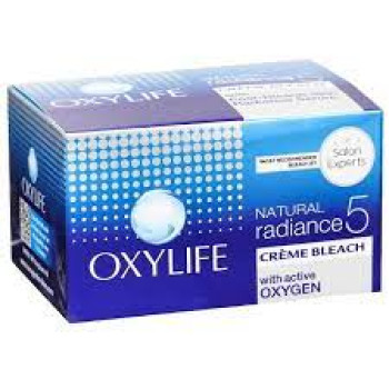 Oxylife Natural Radiance 5 Creme Bleach with Active Oxygen 9g