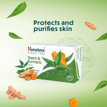 Himalaya Neem & Turmeric Soap B4 - G1 Free