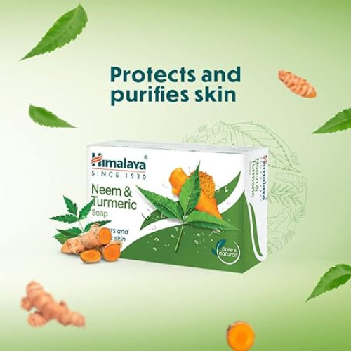 Himalaya Neem & Turmeric Soap B4 - G1 Free