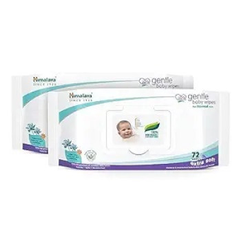 Himalaya Gentle Baby Wipes 72 pcs