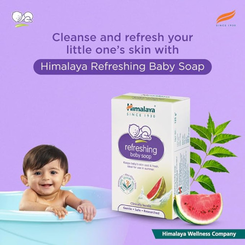Himalaya Refreshing Baby Soap 125 g