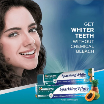 Himalaya Sparkling White Gel Toothpaste 150g