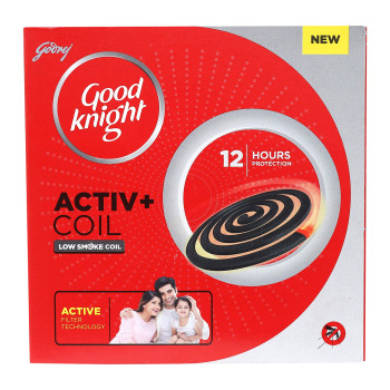 Good Knight Activ+ Low Smoke Coil 