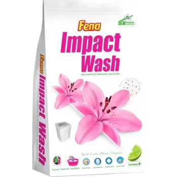 Fena Impact Wash Lemon Detergent Powder 1 kg