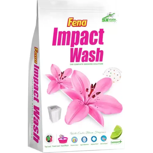 Fena Impact Wash Lemon Detergent Powder 1 kg