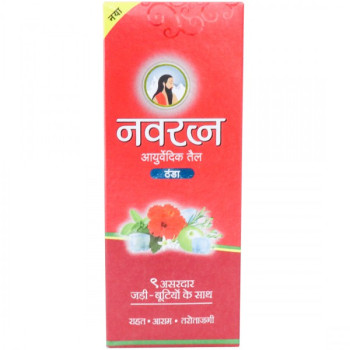 Navratna ayurveedic Oil Cool 180ml.