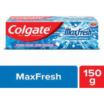 Colgate Max Fresh Peppermint Ice Blue Gel Toothpaste 150 g