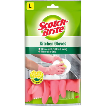 Scotch-Brite Kitchen Gloves  (Size- L)