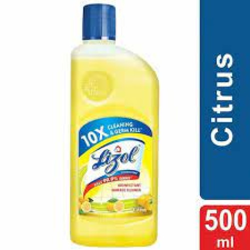 Lizol Citrus Disinfectant Surface Cleaner 500ml