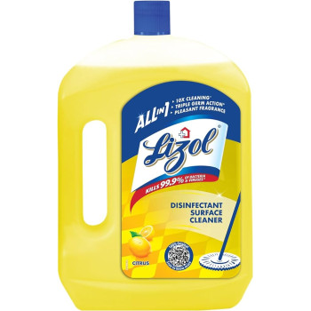 Lizol Citrus Disinfectant Surface Cleaner 2L