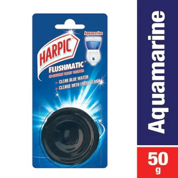 Harpic Flushmatic Aquamarine In-Cistern Toilet Cleaner 50 g