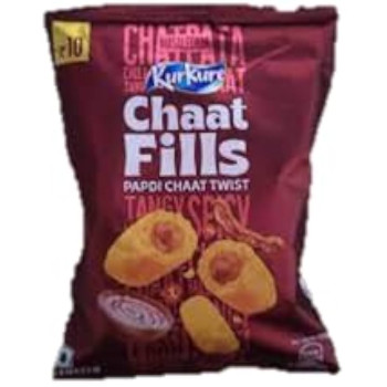 Kurkure Chaat Fills Papdi Chaat Twist 20g