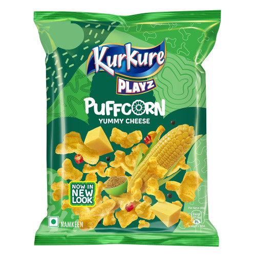 kurkure Playz Puff Corn Yummy Cheese 28g