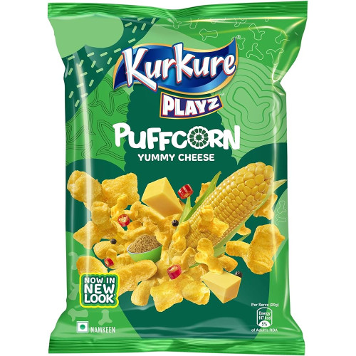 Kurkure Yummy Cheese Puffcorn 55 g