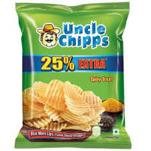 Uncle Chipps Spicy Treat Potato Chips 24g